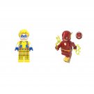 Trickster and Barry Allen Minifigures Lego Compatible The Flash Set