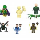 Hydro-Man Sandman Doctor Octopus Mysterio Minifigures Lego Compatible Sinister Six Set