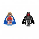 Miss America and Red Skull Minifigures Lego Compatible Superhero Movie Set