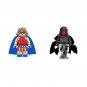 Miss America and Red Skull Minifigures Lego Compatible Superhero Movie Set