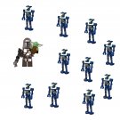 TX-20 Battle Droid vs Mandalorian Grogu Minifigures Lego Compatible The Mandalorian Sets