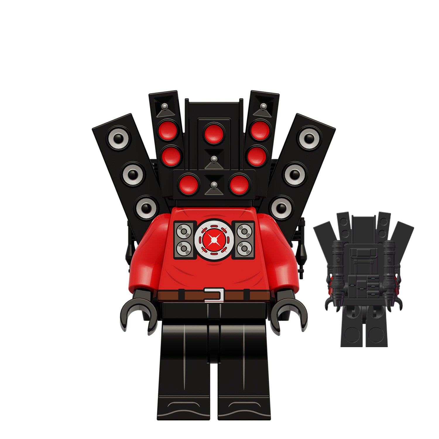 Titan Audio Man Minifigures Lego Compatible Toy