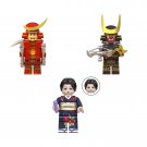 Kabuki Samurai Minifigures Lego Compatible Japan Sets