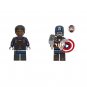 Battlestar Captain America Minifigures Lego Compatible Super Heroes Set