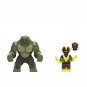 Black Vulcan Killer Croc Minifigures Lego Compatible Superhero Set