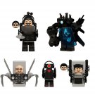 Gman Female agent Dr.Toilet Man Minifigures Lego Compatible Game Set