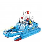 Type 022 missile boat Soldier Minifigures Lego Compatible Speedboat Set