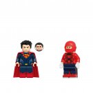 Arena Spider-Man VS Superman Minifigures Lego Compatible Super Heroes Set