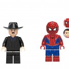 J.Jonah Jameson VS Spider-Man Minifigures Lego Compatible Superhero Sets
