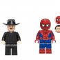 J.Jonah Jameson VS Spider-Man Minifigures Lego Compatible Superhero Sets