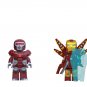 Crimson Dynamo VS Iron Man Minifigures Lego Compatible Avengers Set