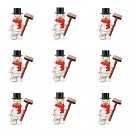 9pcs Snowman Minifigures Lego Compatible Toy