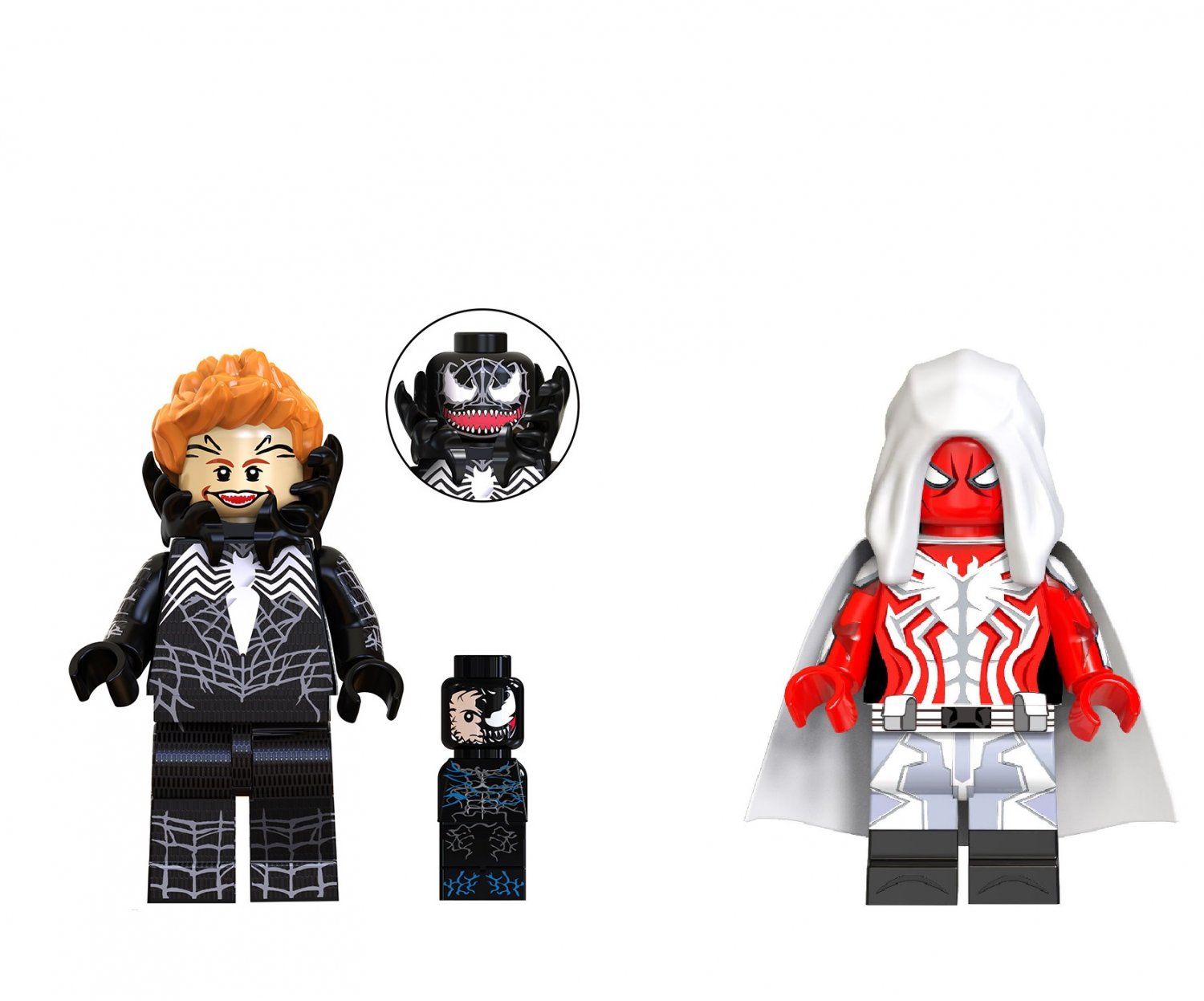Spider-Man Venom Spider-Man2 (GAME) Minifigures Lego Compatible Superhero Movie Set