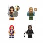 Starfire Catwoman Mera Minifigures Lego Compatible DC Super Heroes Set