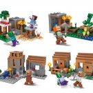4in1 My World Village Farm Minifigures Lego Compatible Toy Set