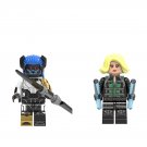 Proxima Midnight Black Widow Minifigures Lego Compatible Avengers Movie Set