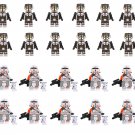 22pcs Cloneforce99 Tech VS 212 Airbrne Troops Minifigures Lego Compatible Star Wars Set