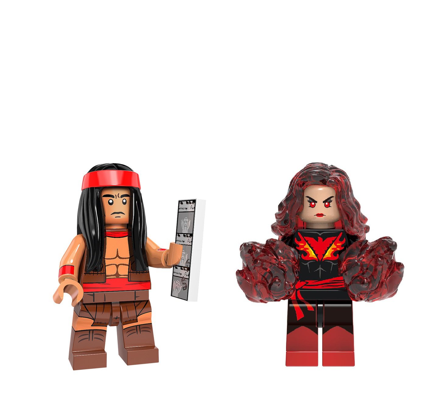 Chief Apache Dark Phoenix Minifigures Lego Compatible Movie Set