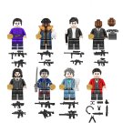 Adjudicator Caine Charon Winston Minifigures Lego Compatible John Wick Sets