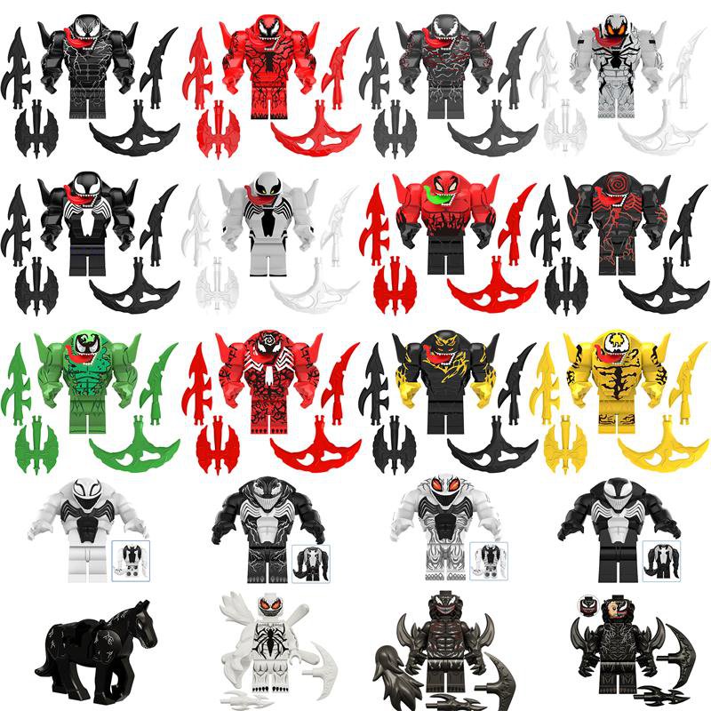 20pcs Venom The Last Dance Venom Legion Minifigures Lego Compatible Venom Set