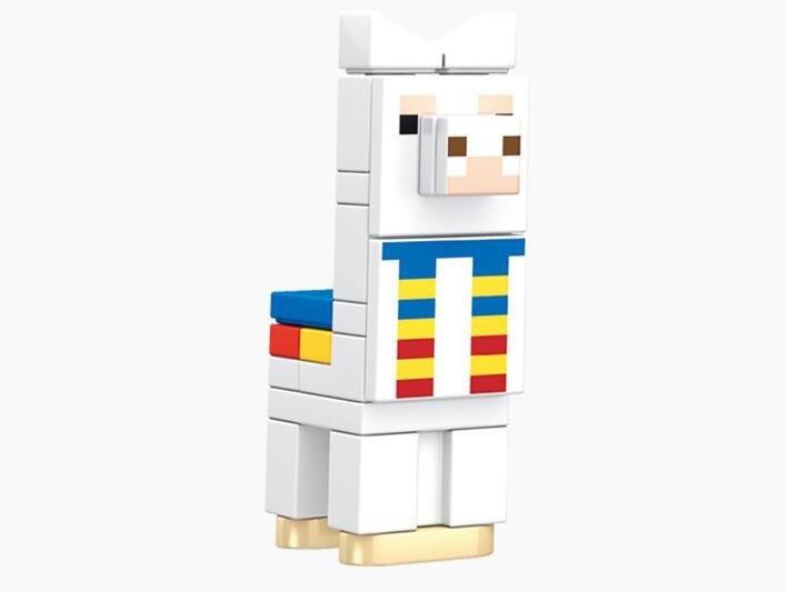 Alpaca Minifigures Lego Compatible Minecraft Minifigure