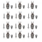 12pcs The Black Knights Minifigures Lego Compatible Dark Souls Set  ﻿