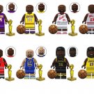 O'Neal Kobe James Curry Minifigures Lego Compatible Basketball legend Star Set