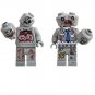 2pcs The Walking Dead Walking corpse Minifigures Lego Compatible Movie Set