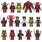 Masacre Galactuspool Evil Deadpool Pandapool Minifigures Lego Compatible Deadpool Corps Set