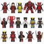 Masacre Galactuspool Evil Deadpool Pandapool Minifigures Lego Compatible Deadpool Corps Set