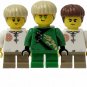 3pcs Lloyd Montgomerie Garmadon Minifigures Lego Compatible Ninjago Sets