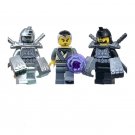 Metal Master Mind Master Minifigures Lego Compatible Ninjago Sets