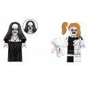 The Nun and Terrifier Minifigures Lego Compatible Movie Sets