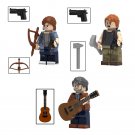 Joel Miller Ellie Tess Minifigures Lego Compatible The Last of Us Season 2 Sets