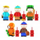 Stan Marsh Kenny McCormick Eric.cartman Minifigures Lego Compatible South Park Set