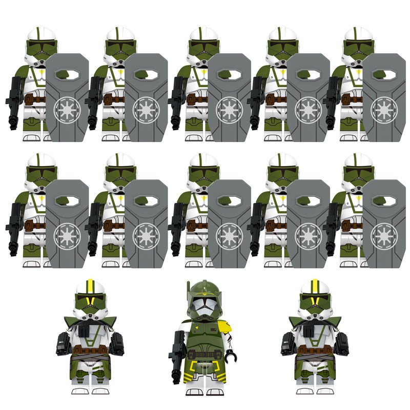13pcs Doom Trooper Commander Doom Minifigures Lego Compatible Star Wars TV Set