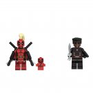 Blade and Lady Deadpool Minifigures Lego Compatible Deadpool & Wolverine Movie Set
