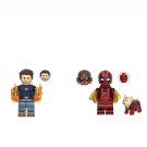 Kidpool and Human Torch Minifigures Lego Compatible Deadpool & Wolverine Movie Set
