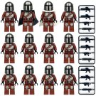 12pcs Din Djarin Mandalorian Minifigures Lego Compatible The Mandalorian Season 4 Set