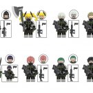 Mina Ashiro Leno Ichikawa Aoi Kaguragi Minifigures Lego Compatible Monster No. 8 Set