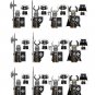 12pcs Knights Hospitaller legion Minifigures Lego Compatible     Cruciata Set