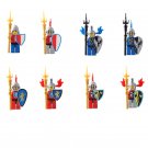 Knight Legion vs Roman Legions Minifigures Lego Compatible Medieval Knight Set