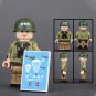 Omar Nelson Bradley Minifigures Lego Compatible WW2 America Minifigure
