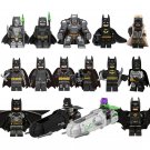 15pcs Heavy Batman White Knight Joker Knight Minifigures Lego Compatible DC Superhero Set