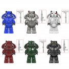 6pcs X-01 Mech Minifigures Lego Compatible Fallout Season 1 Set  ﻿