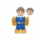 Human Torch Minifigures Lego Compatible The Fantastic Four First Steps Minifigure