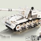 Rhinoceros Heavy Anti Tank Self Propelled Gun Minifigures Lego Compatible WW2 Tank Sets