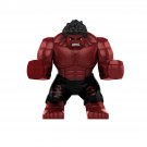 Red Hulk Minifigures Lego Compatible Captain America 4 Minifigure