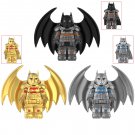 Black Mecha Golden Mecha Silvery Grey Mecha Minifigures Lego Compatible ‌Batman Set