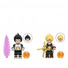 Burdock and Vegeta Minifigures Lego Compatible Dragon Ball Z Sets